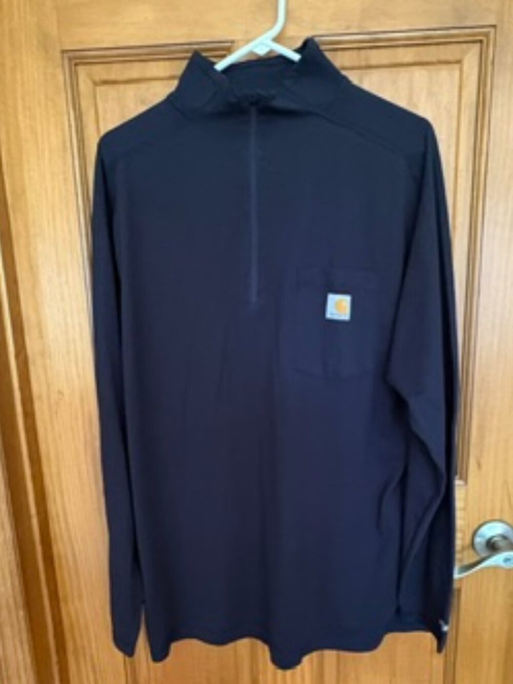 Carhartt 1/4 zip relaxed fit shirt